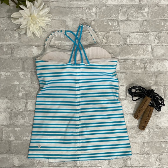 Lululemon Free To Be Striped Run Tank - Picture 12 of 15
